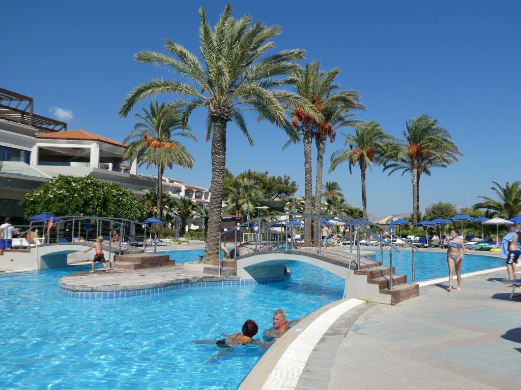 Rodos Princess Beach Hotel In Kiotari, Rhodes 